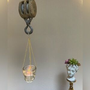 Vintage Upcycled Glass Insulator